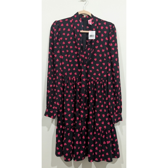 Kate Spade Heartbeat Tie Neck Shirtdress - Picture 2 of 9